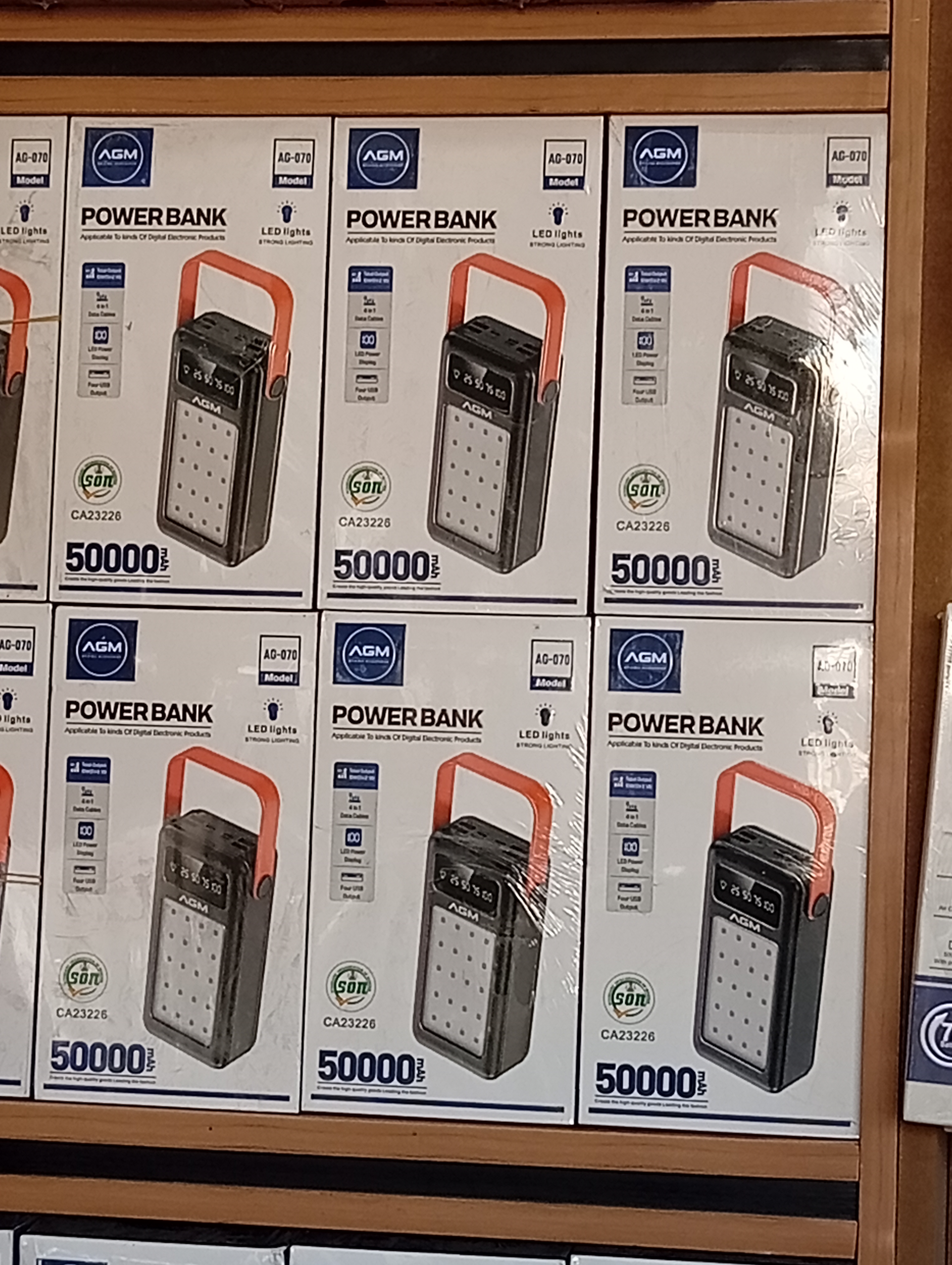 AGM 50000 mah power bank 